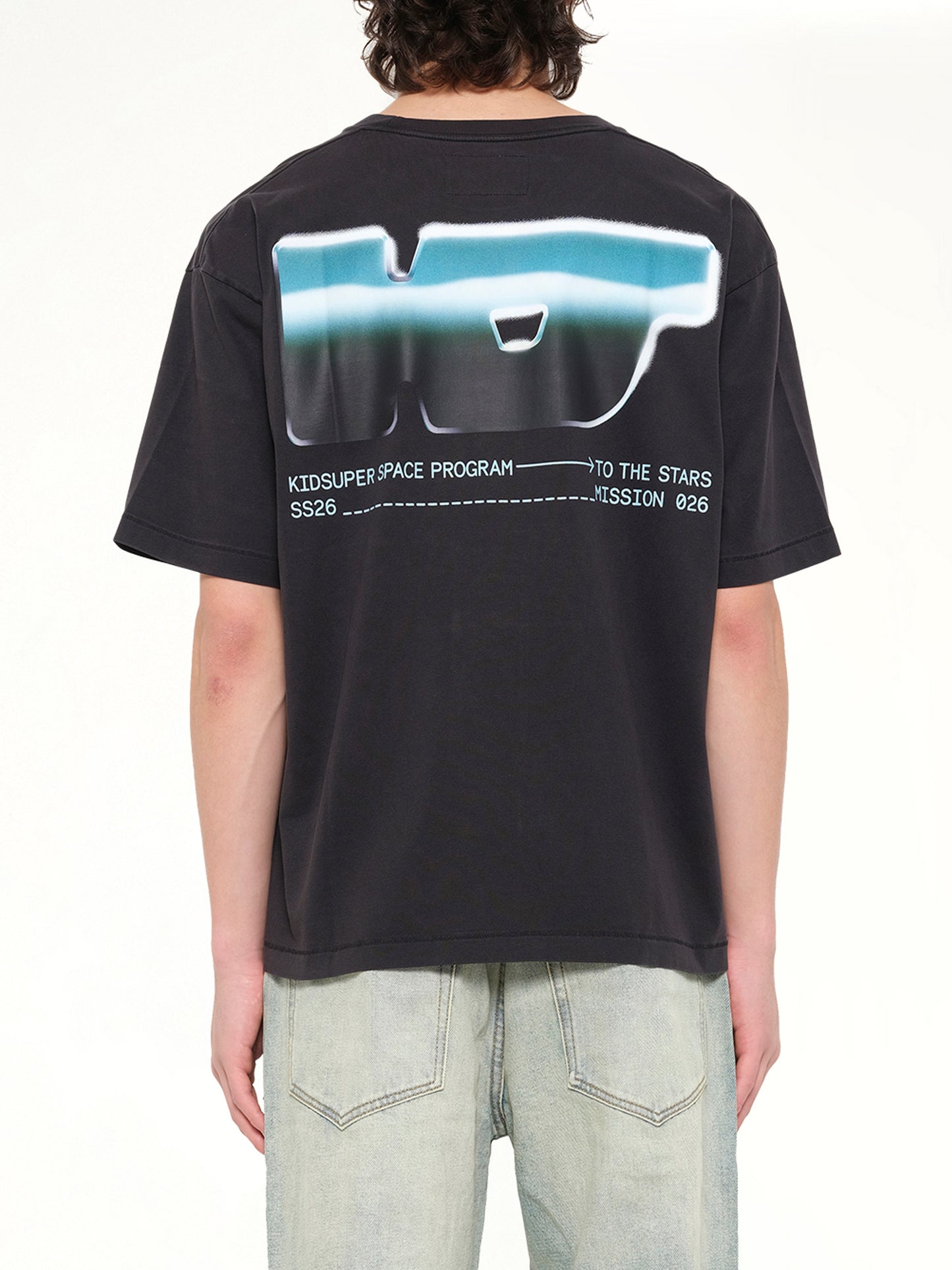 KS Chrome T-Shirt in Washed Black