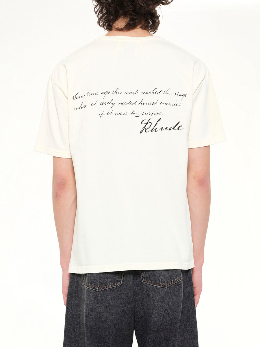 Montenegro Morada T-Shirt in Vintage White