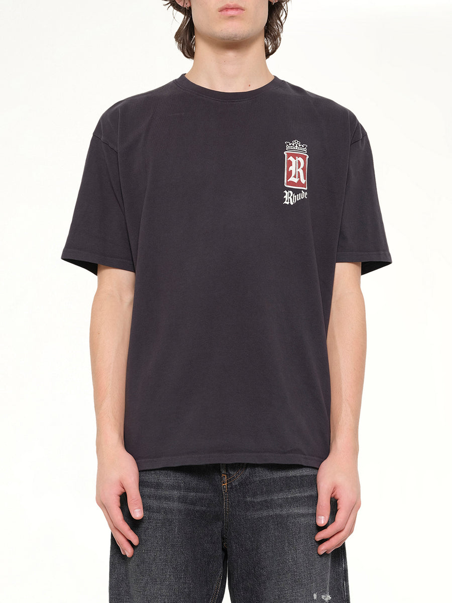 Rhude Fumar 91 T-Shirt in Vintage Black