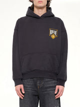 Rhude Playing Card Hoodie in Vintage Black
