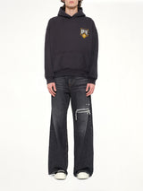 Rhude Playing Card Hoodie in Vintage Black