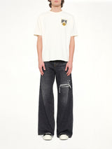 Rhude Playing Card T-Shirt in Vintage White