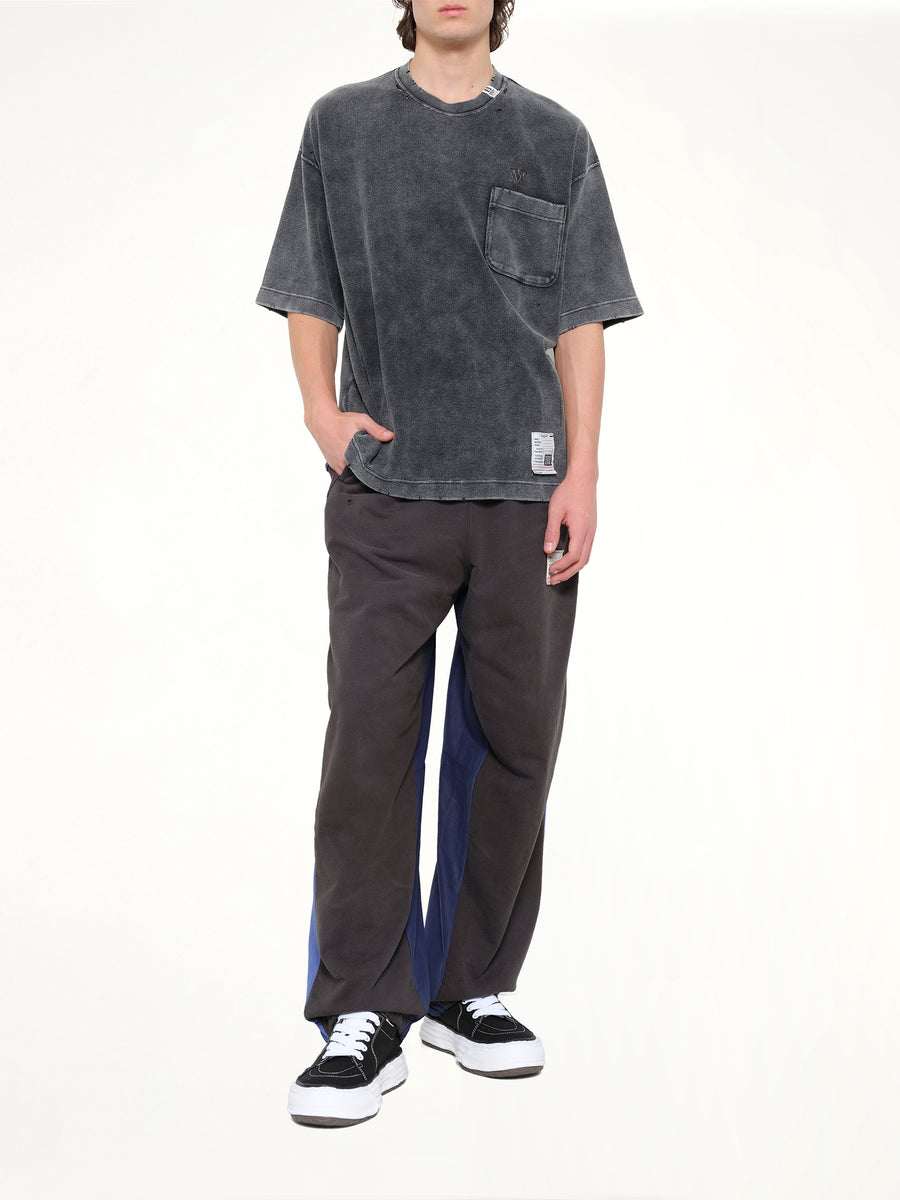 Bleached T-Shirt in Black