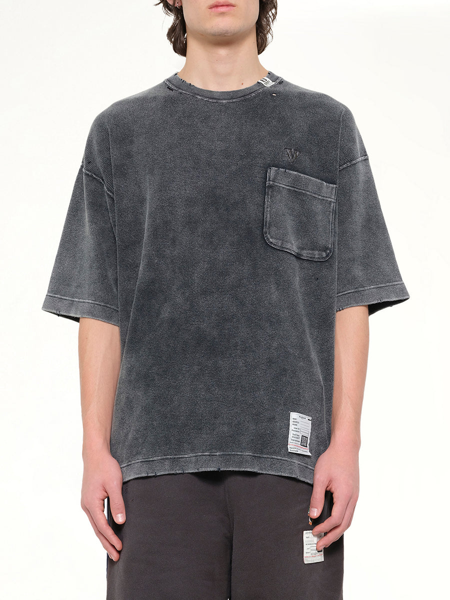Bleached T-Shirt in Black