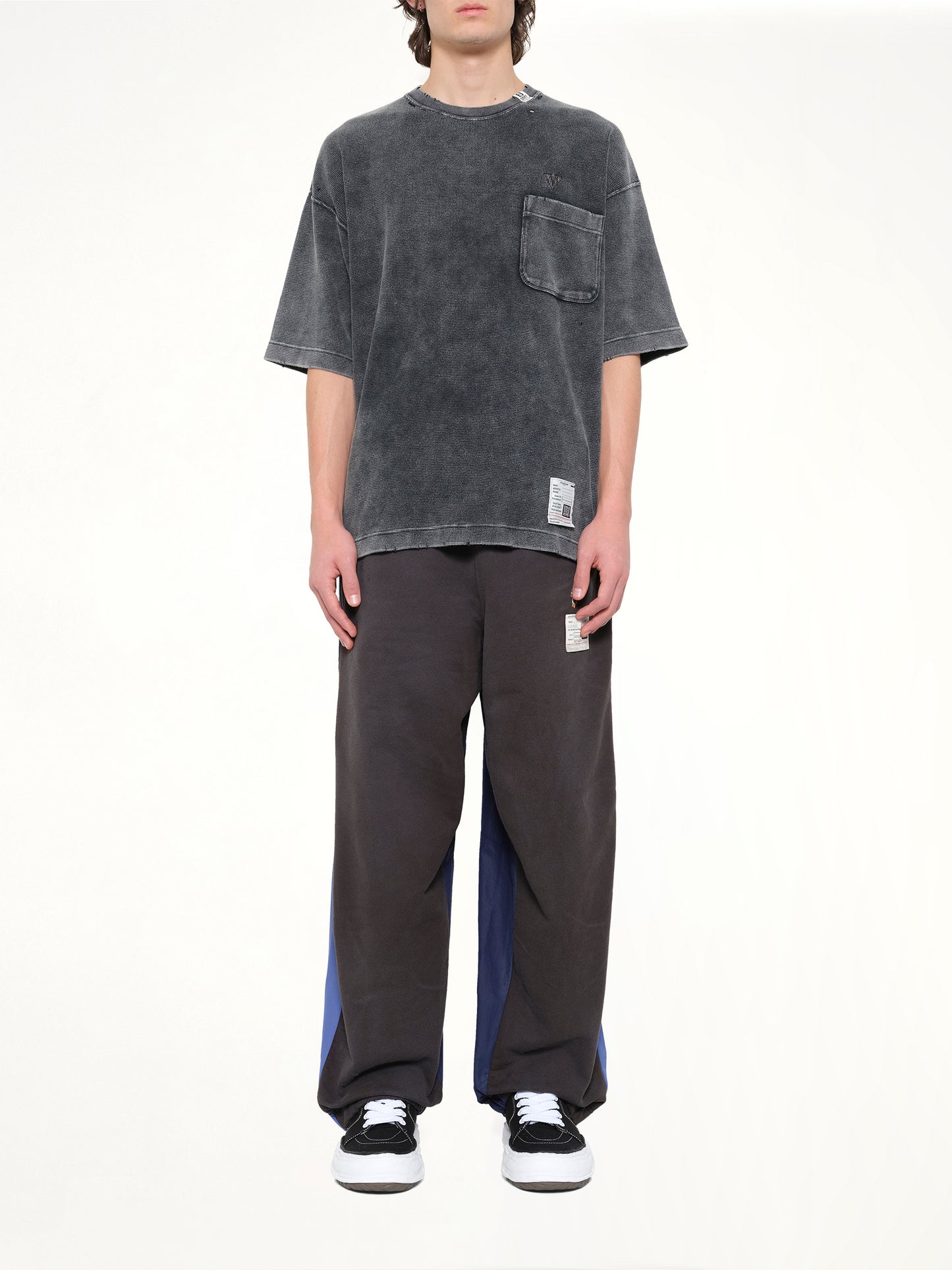 Bleached T-Shirt in Black