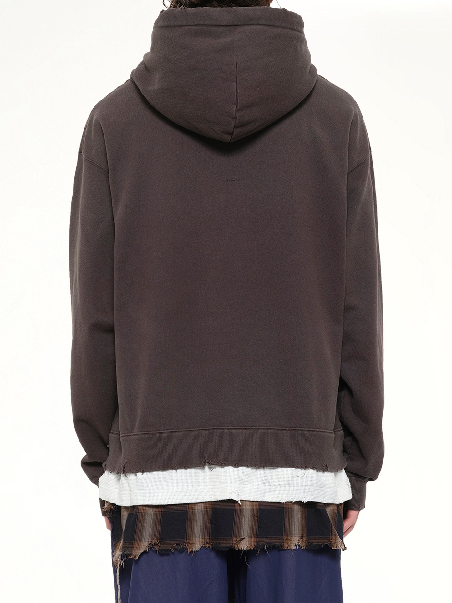 Triple Layered Hoodie in Black