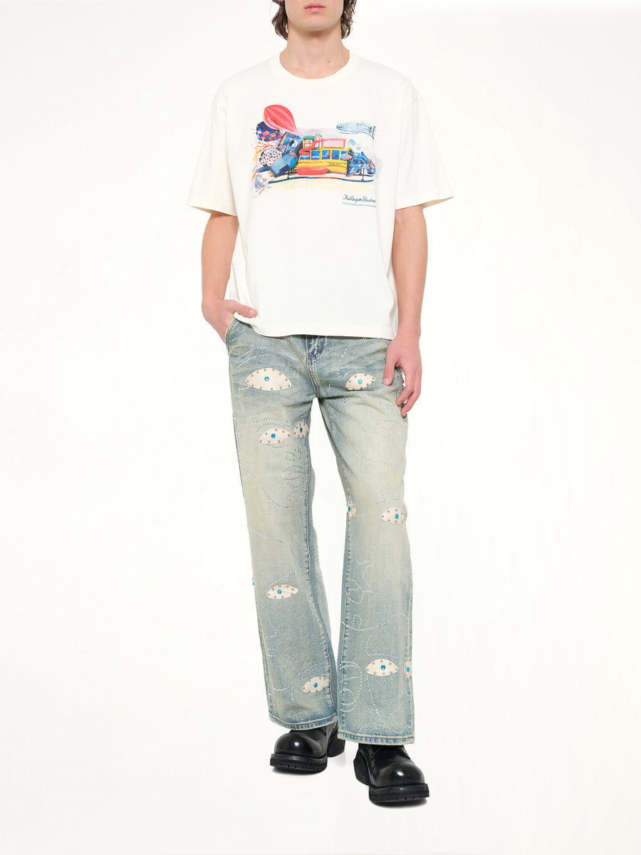 Spaceship T-Shirt in Natural