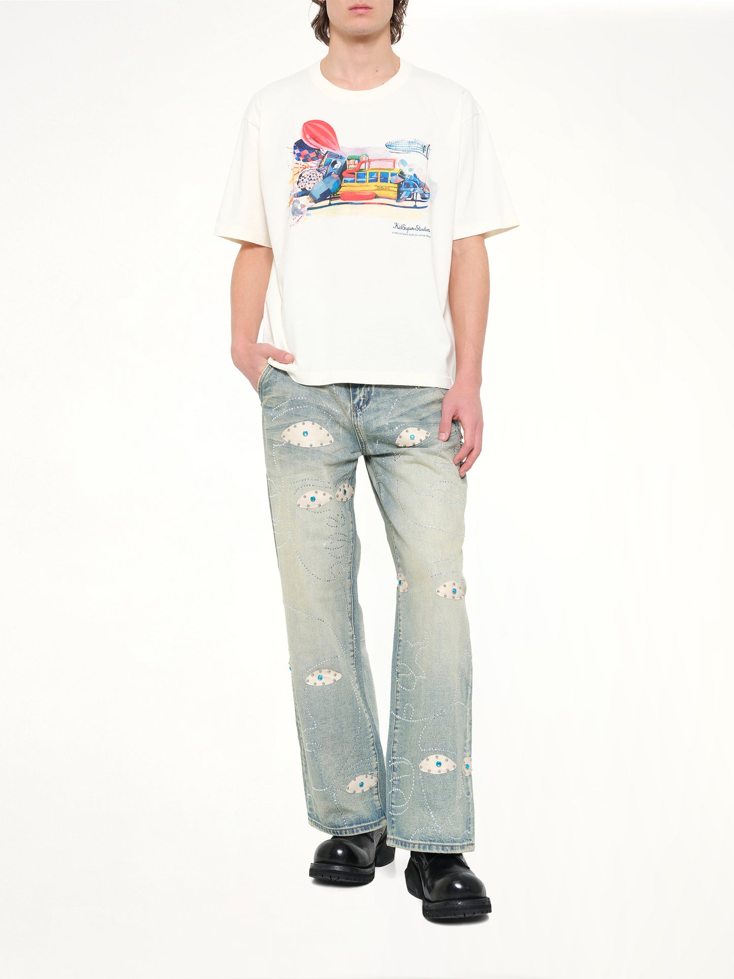Spaceship T-Shirt in Natural