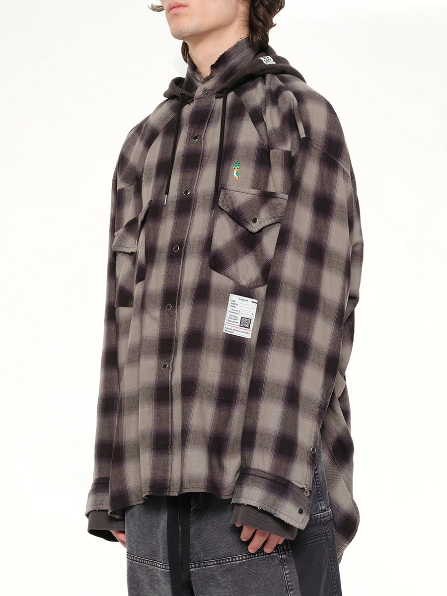 Sweat Hoodie L/S Shirts in Gray