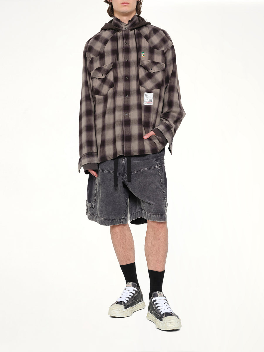 Sweat Hoodie L/S Shirts in Gray