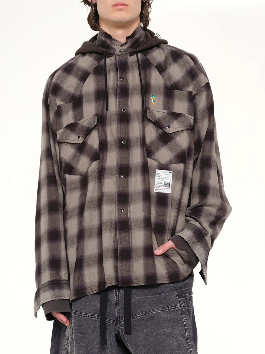 Sweat Hoodie L/S Shirts in Gray
