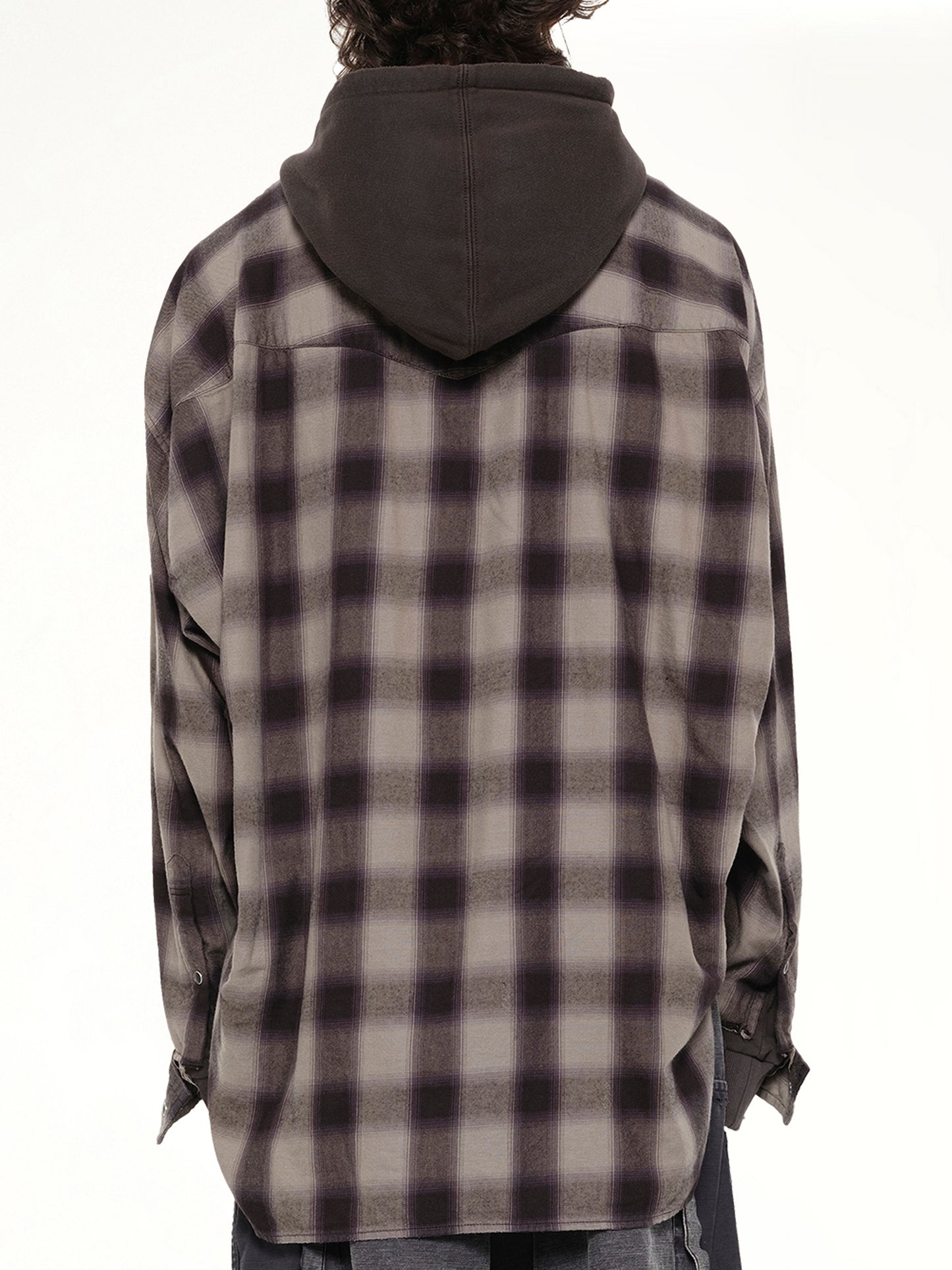 Sweat Hoodie L/S Shirts in Gray