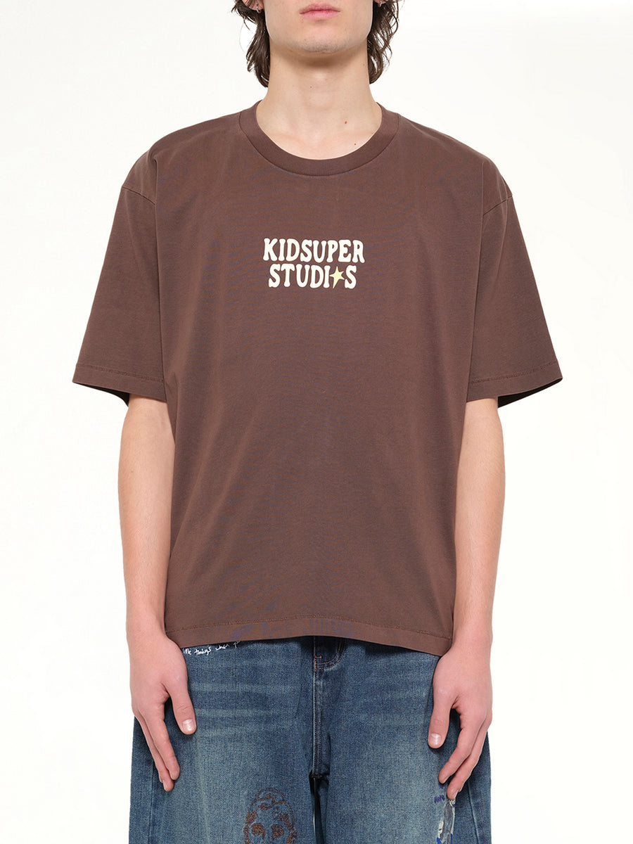 The Boy who Jumped the Moon T-Shirt in  Mocha