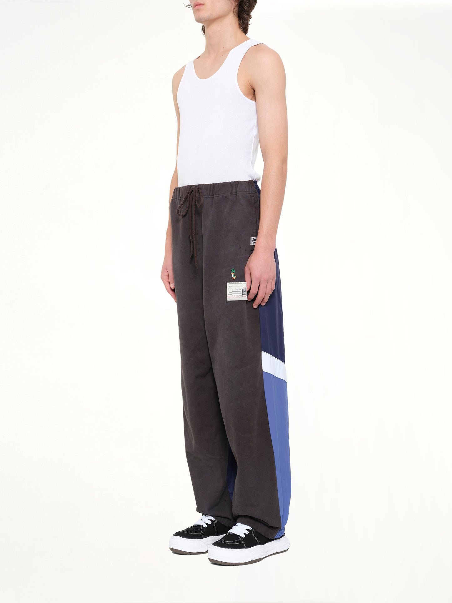 Track Pants Combined Pants in Black
