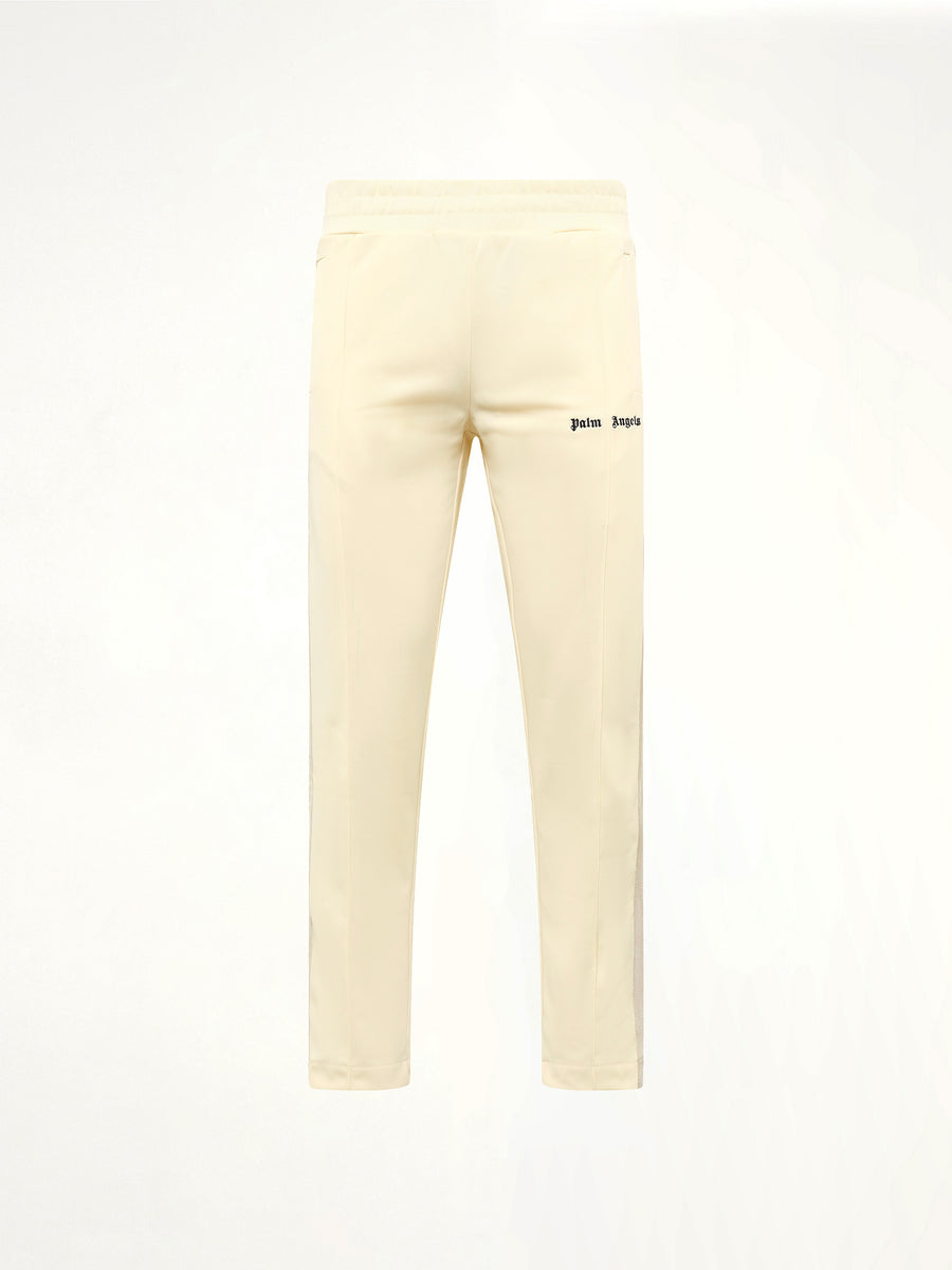 Classic Logo Track Pants in Ivory/Black