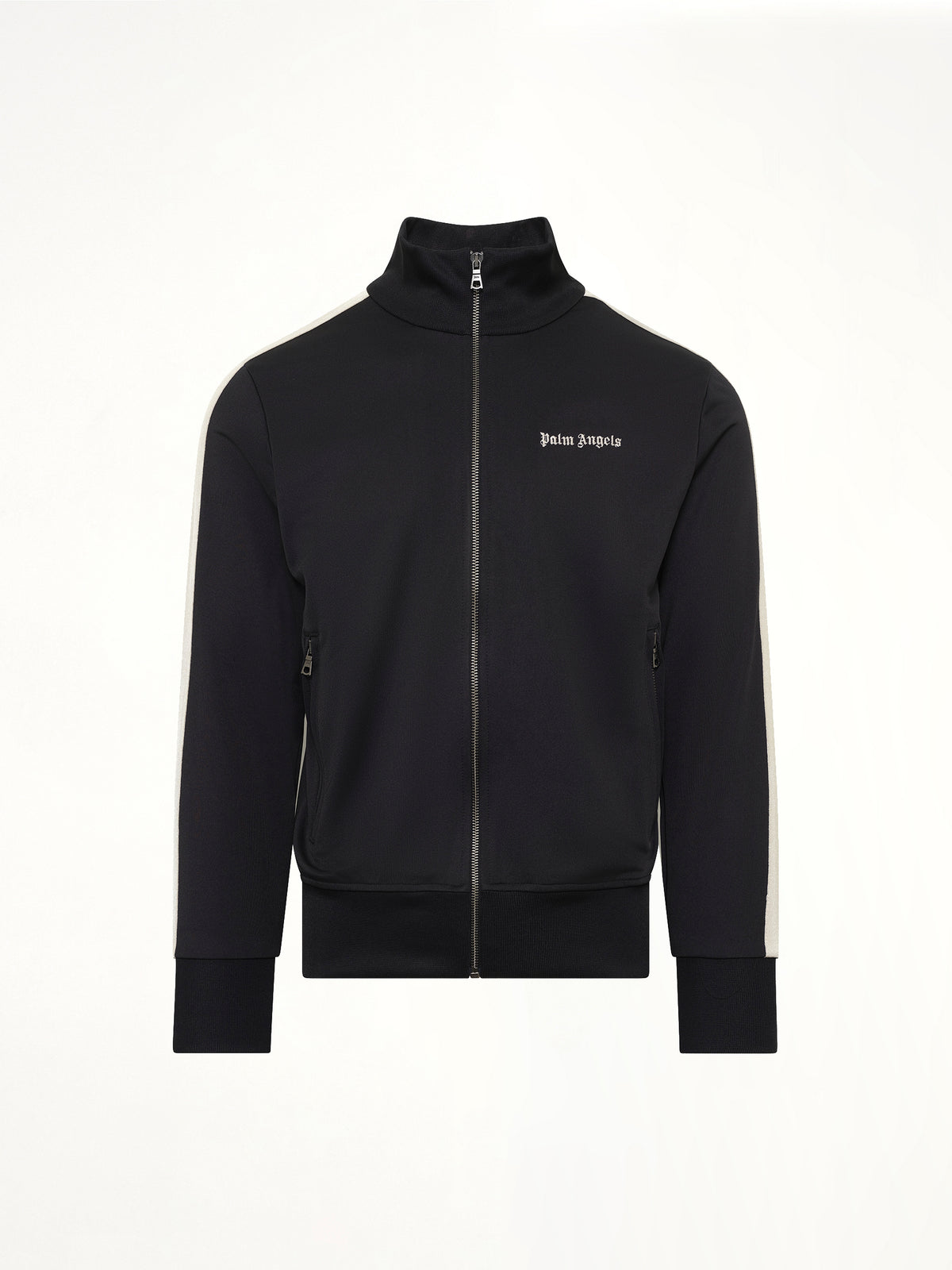 Classic Logo Track Top in Black/Off White