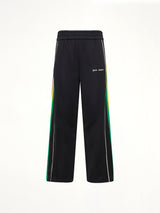 J Classic Logo Vint Track Pants in Black/Off White