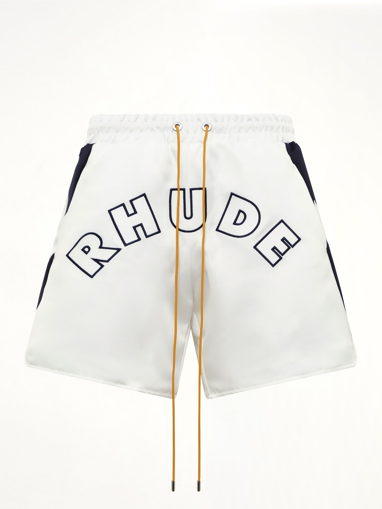 Logo Lightning Shorts in White/Navy