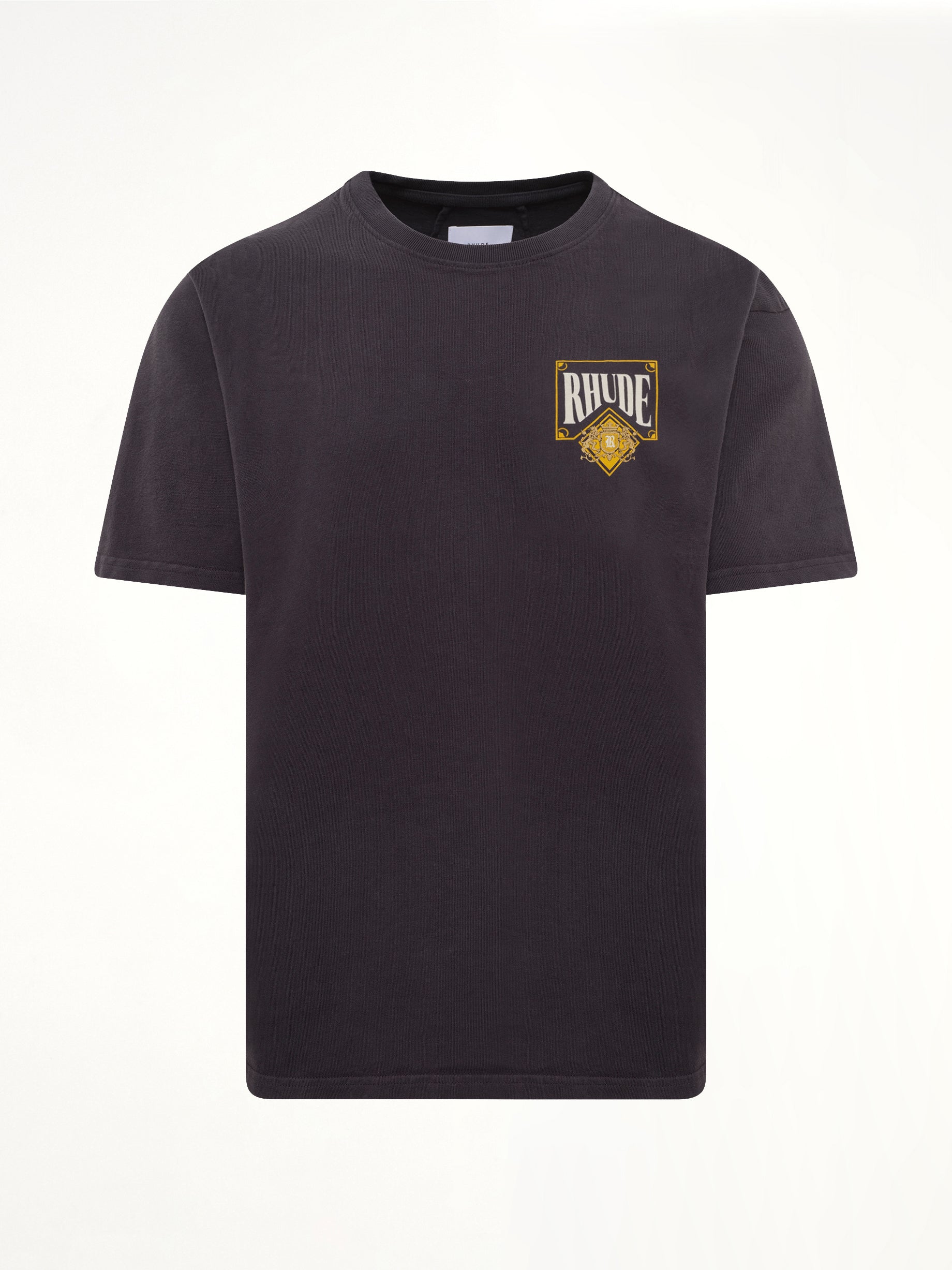 RHUDE Rhude Playing Card T-Shirt in Vintage Black Product Photo from MARAIS