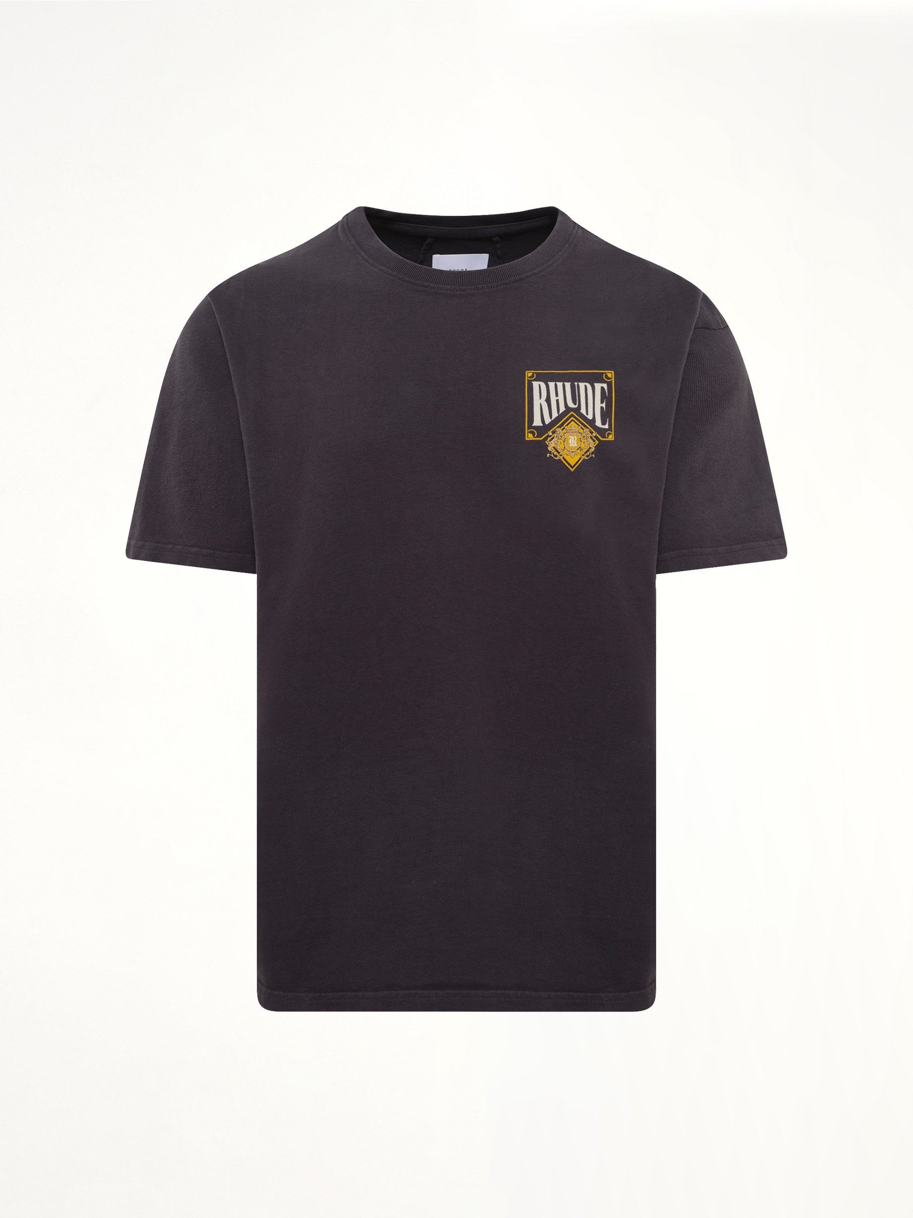 ヴィンテージブラックのRhude Playing Card Tシャツ