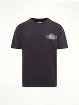 Rhude Racing Crest T-Shirt in Vintage Black