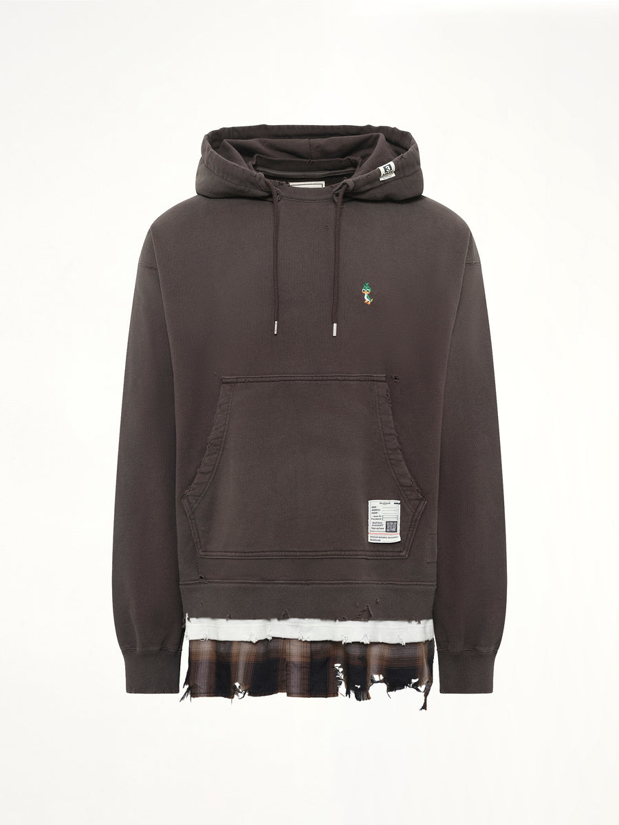 Triple Layered Hoodie in Black