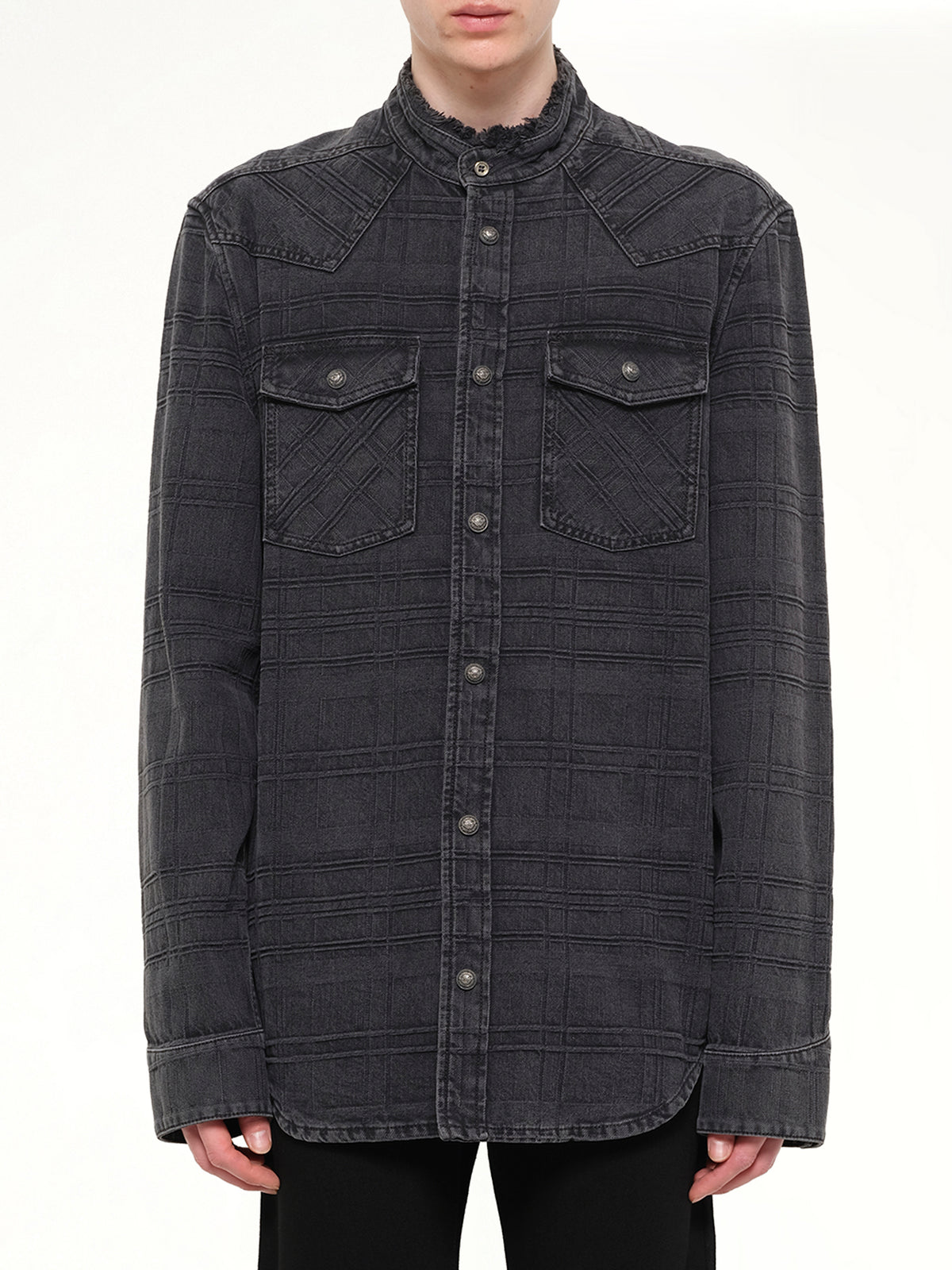 Balmain Shirts in Black