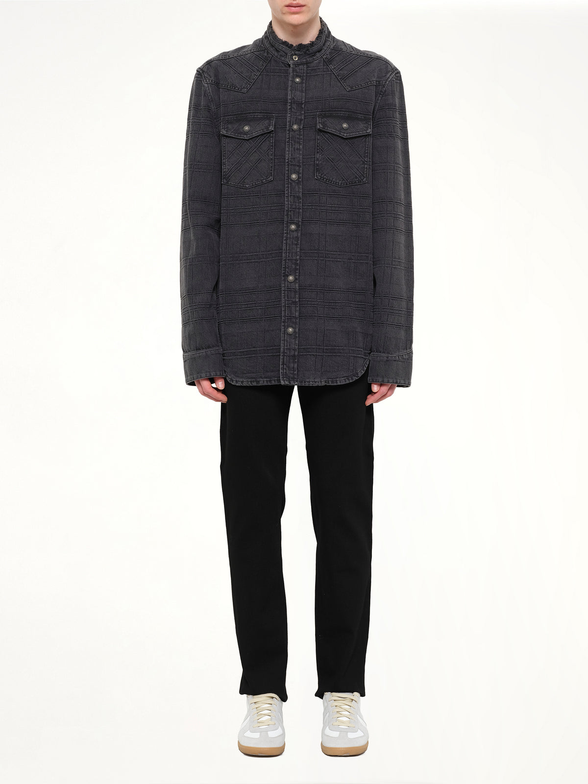 Balmain Shirts in Black
