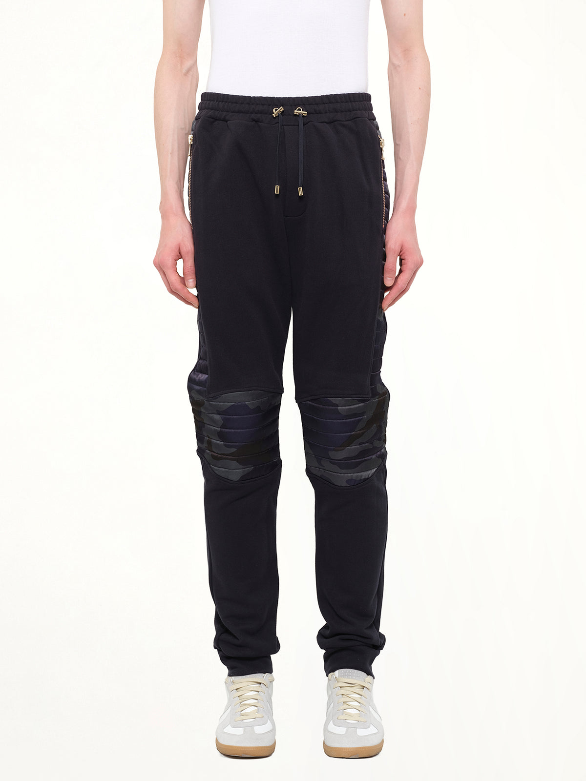 Biker Legging Pants in Navy