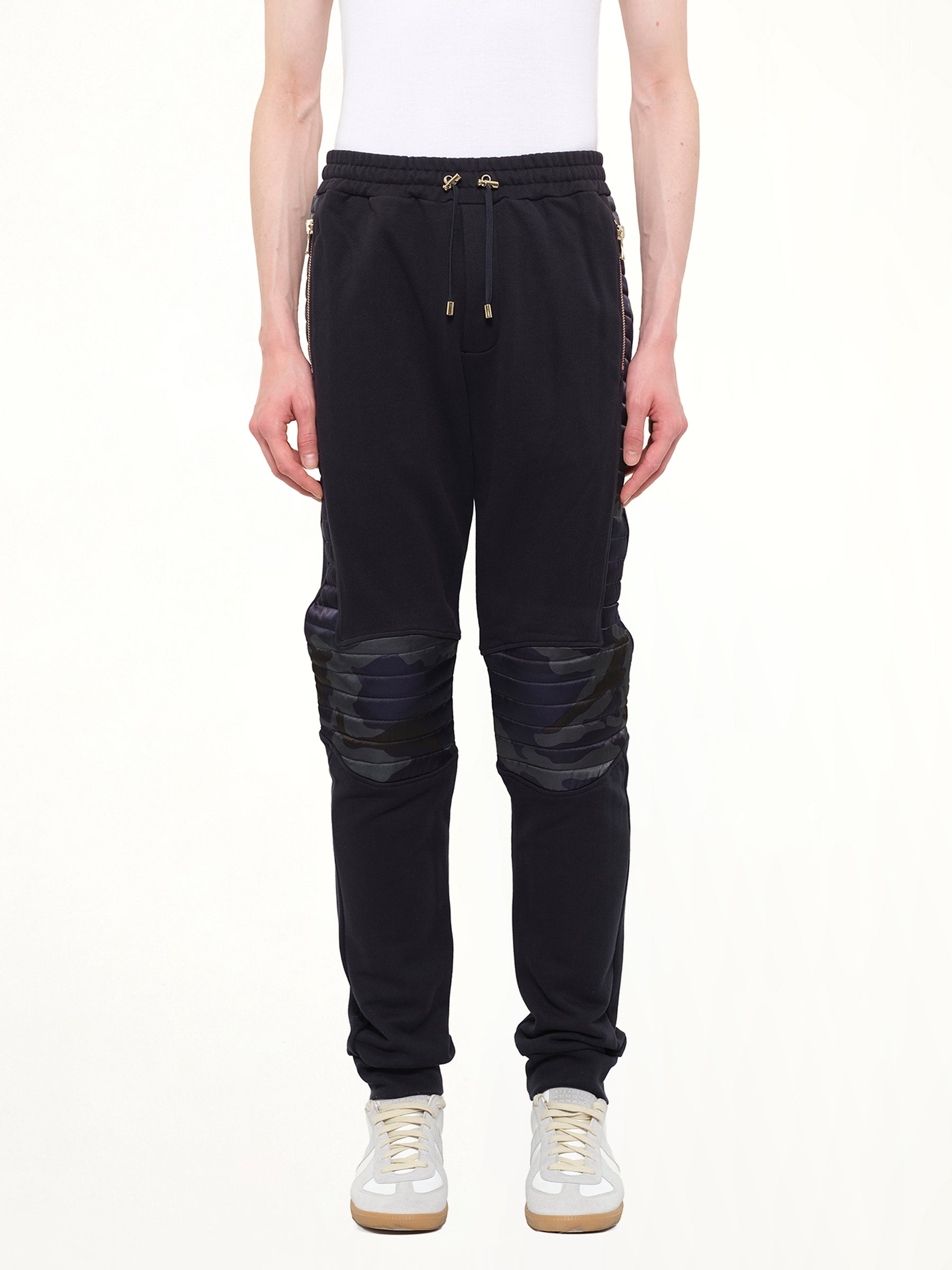 Biker Legging Pants in Navy