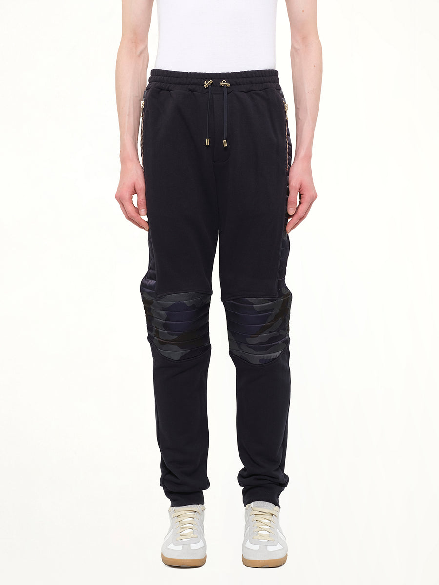 Biker Legging Pants in Navy