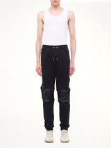 Biker Legging Pants in Navy