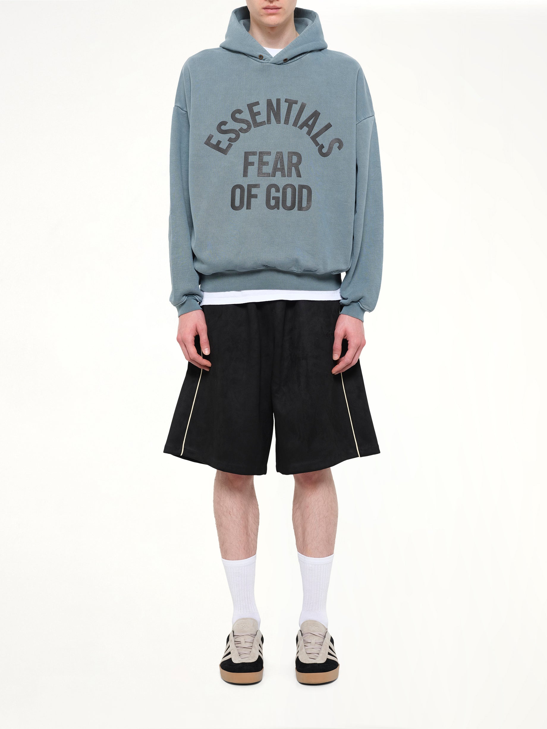 Campus 90's Hoodie in Faded Coastal