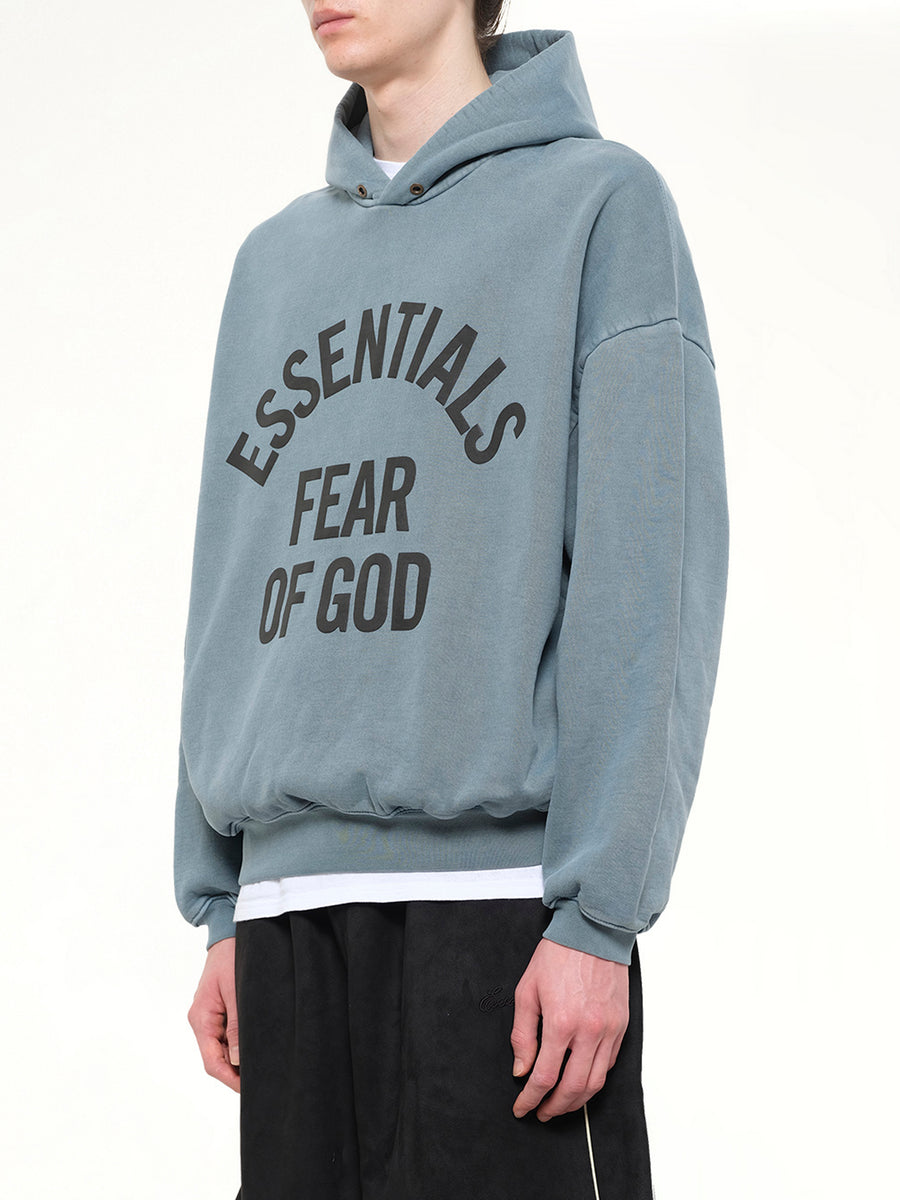 Campus 90's Hoodie in Faded Coastal