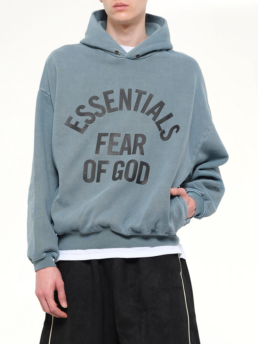 Campus 90's Hoodie in Faded Coastal