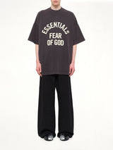 フェイデッドブラックのキャンパス90年代ショートスリーブTシャツ
