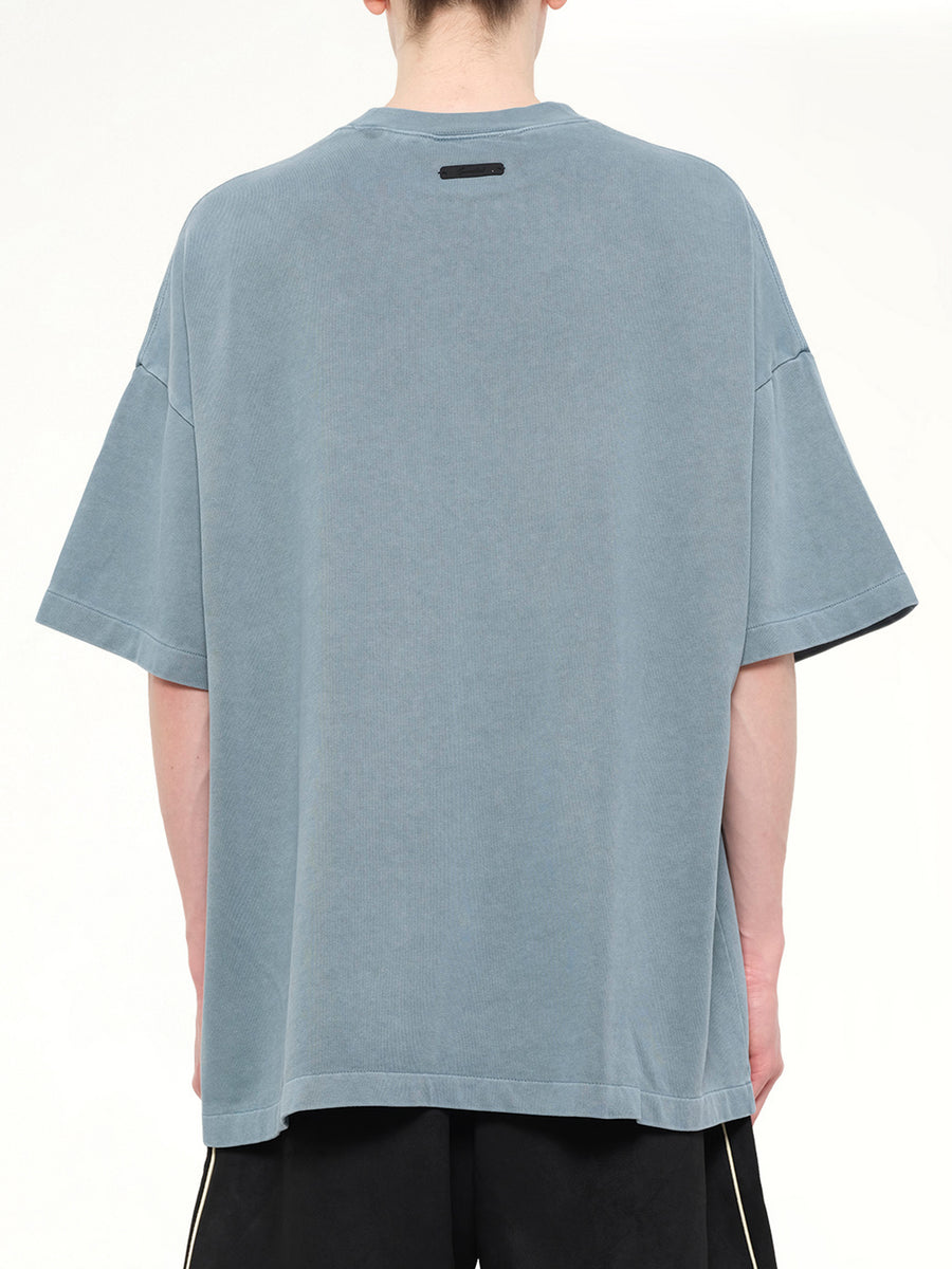 Campus 90's Short Sleeve T-Shirt in Faded Coastal
