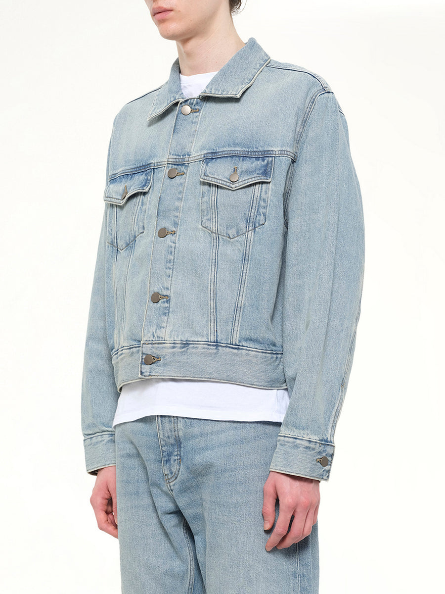 Classic Denim Jacket in Classic Blue