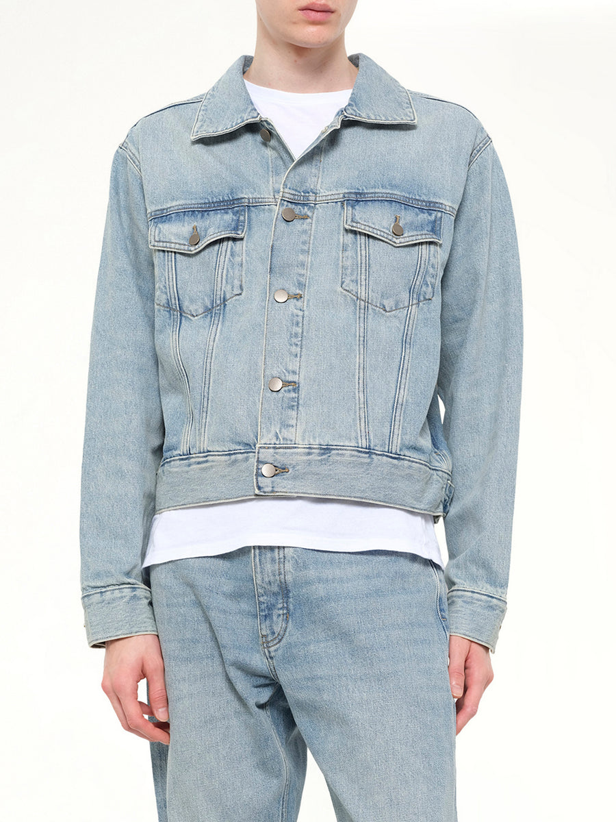 Classic Denim Jacket in Classic Blue