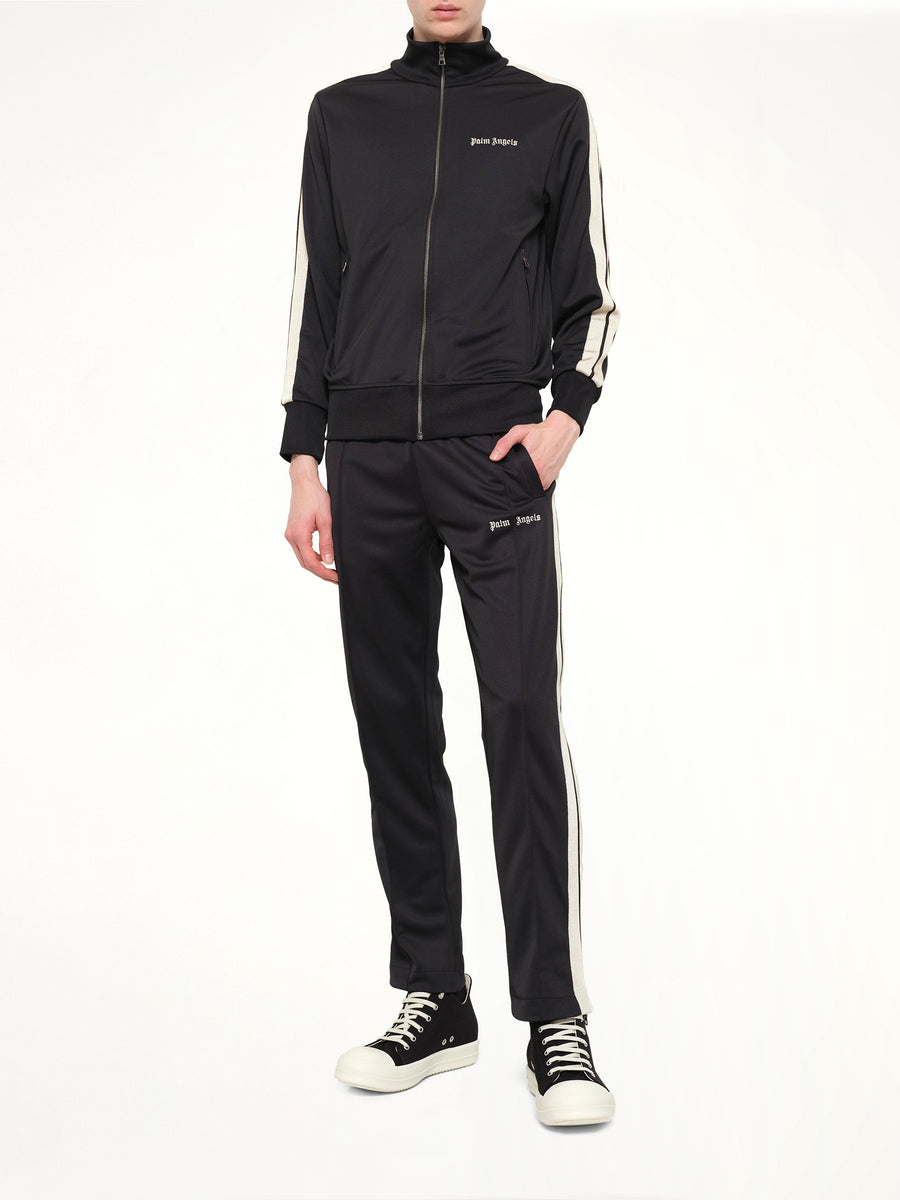 Classic Logo Track Pants in Black Off/White