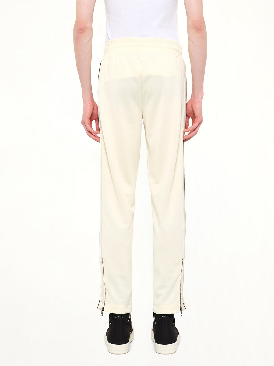 Classic Logo Track Pants in Ivory/Black