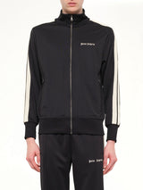 Classic Logo Track Top in Black/Off White