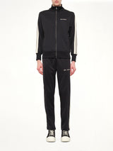 Classic Logo Track Top in Black/Off White