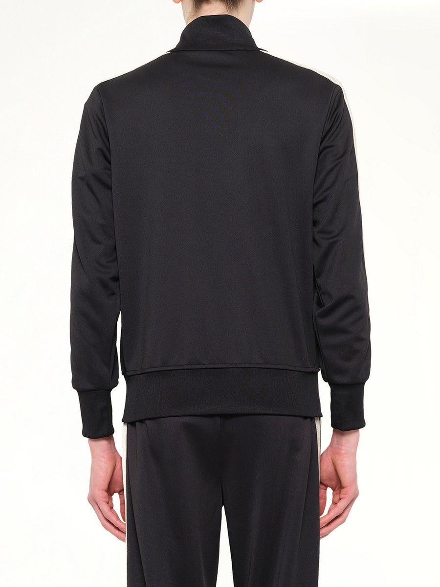 Classic Logo Track Top in Black/Off White