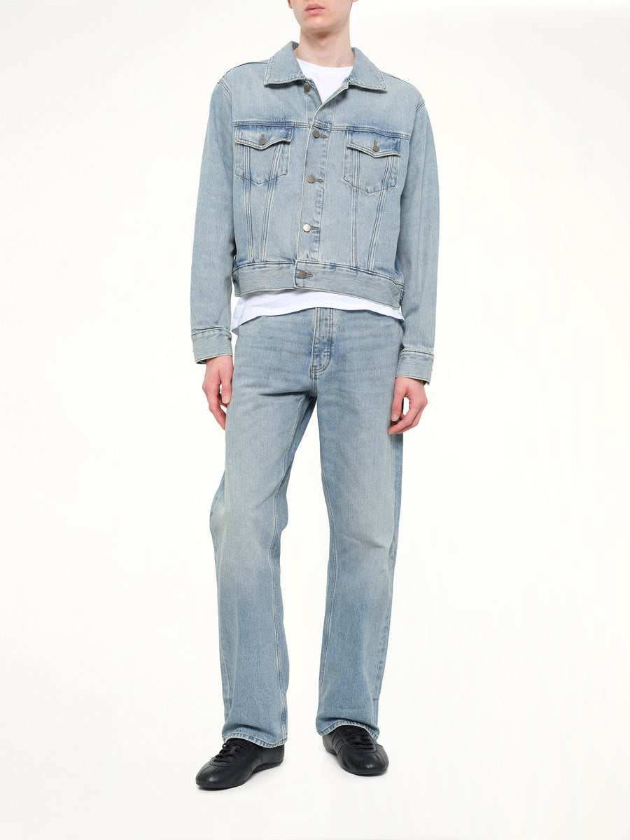 Denim 5 Pocket Jeans in Classic Blue