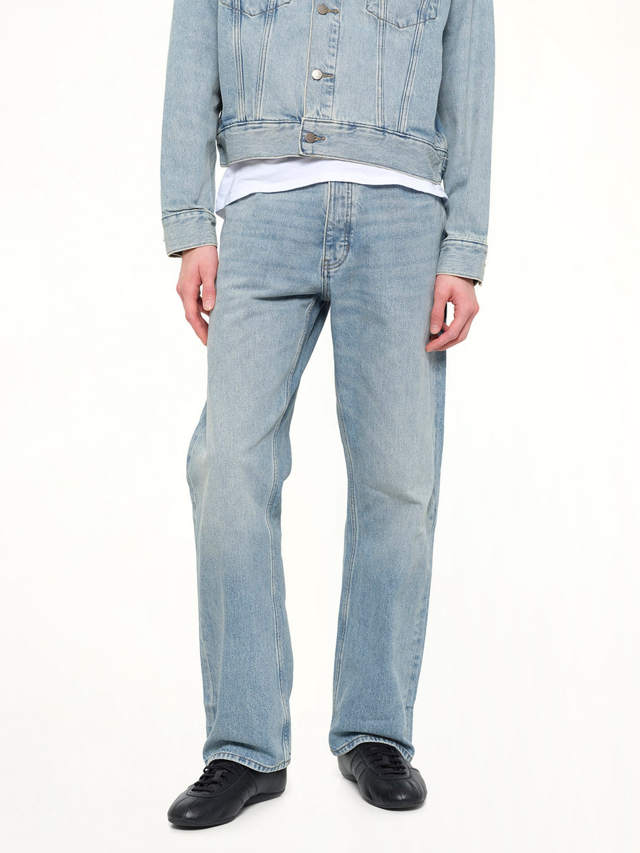 Denim 5 Pocket Jeans in Classic Blue
