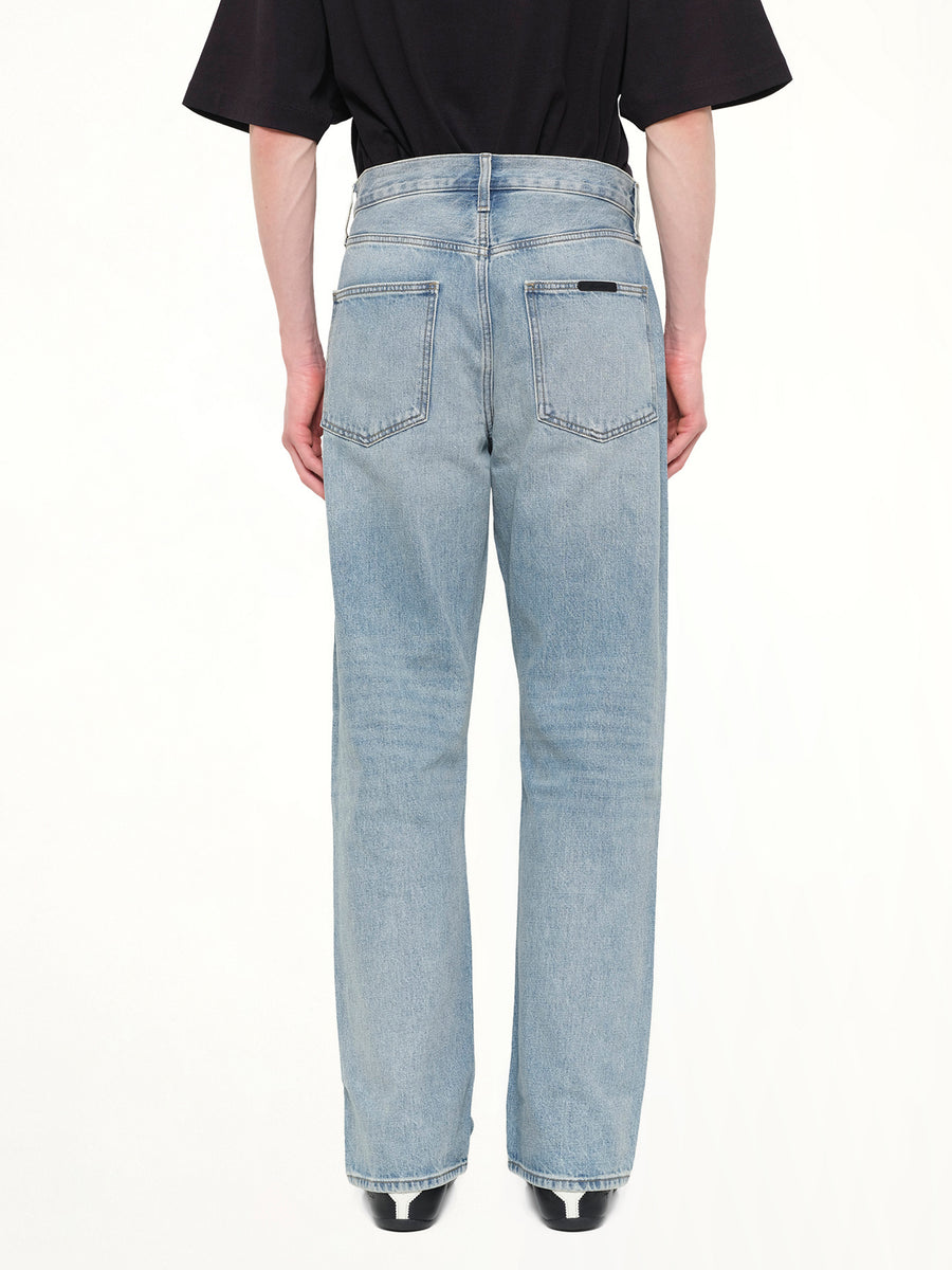 Denim 5 Pocket Jeans in Classic Blue