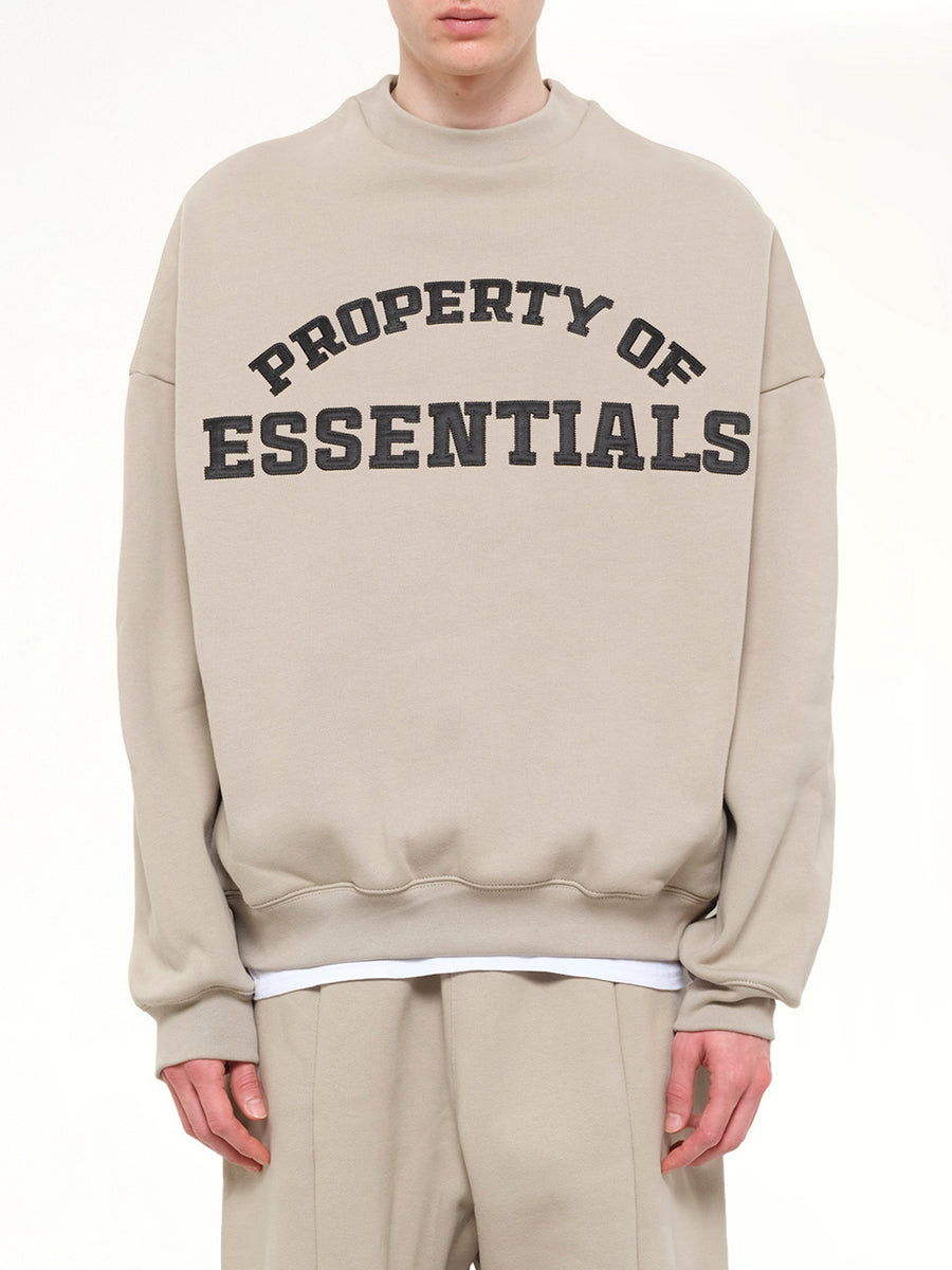 Property Lounge Crewneck Sweatshirt in Seal