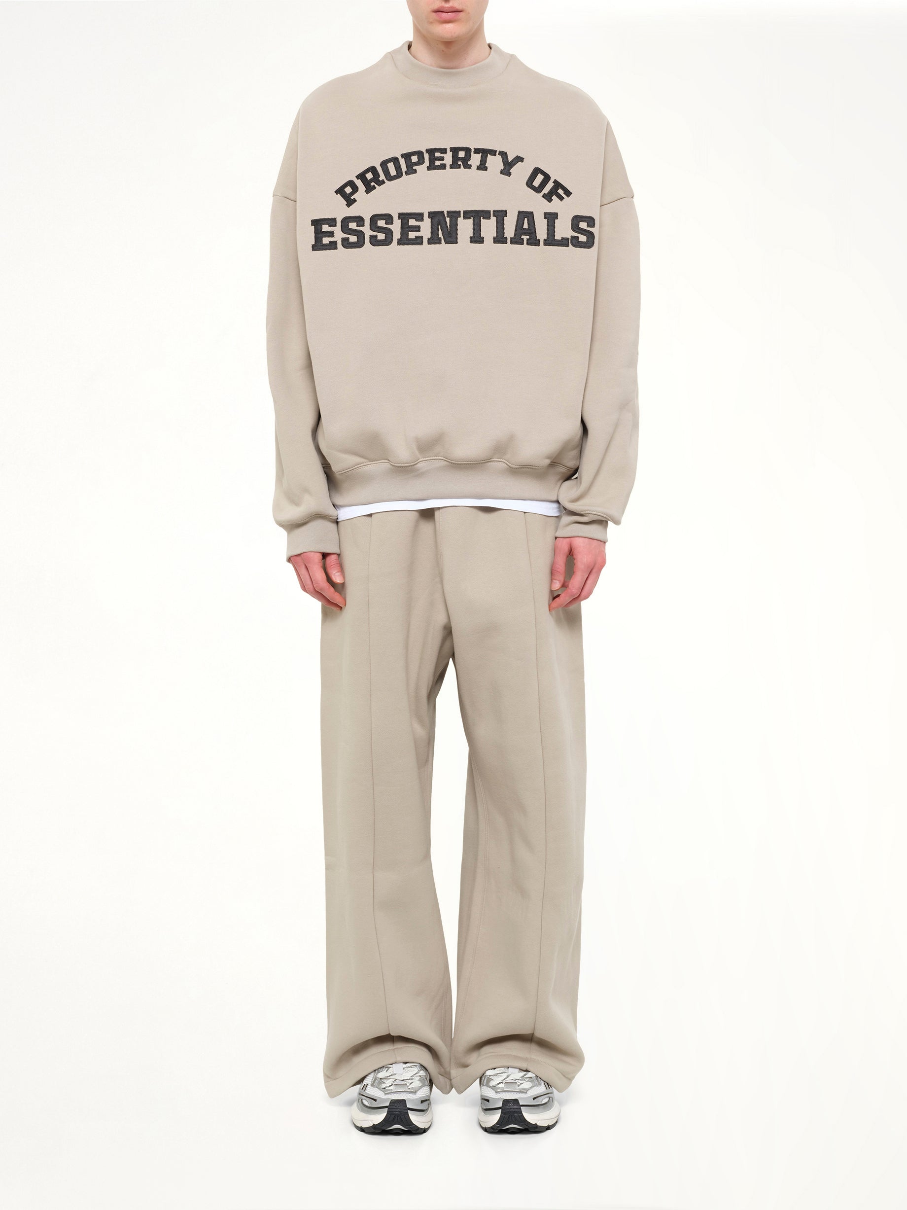 Property Lounge Crewneck Sweatshirt in Seal