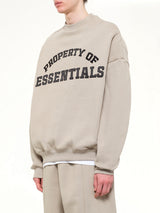 Property Lounge Crewneck Sweatshirt in Seal